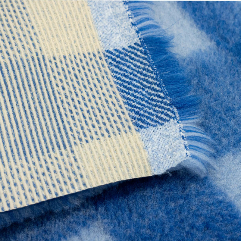 BUBA Legowisko antypoślizgowe DRY BED 28mm krata błękit-granat A258
