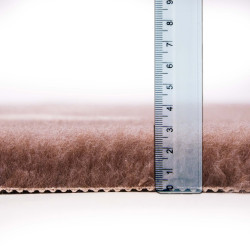 BUBA Legowisko antypoślizgowe DRY BED 28mm beżowy w kremowe łapy i kości A46