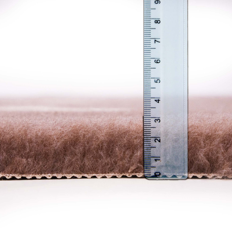 BUBA Legowisko antypoślizgowe DRY BED 28mm beżowy w kremowe łapy i kości A46