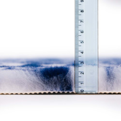 BUBA Legowisko antypoślizgowe DRY BED 28mm floral biało-granatowy A94