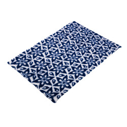 BUBA Legowisko antypoślizgowe DRY BED 28mm floral biało-granatowy A94