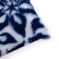 BUBA Legowisko antypoślizgowe DRY BED 28mm floral biało-granatowy A94