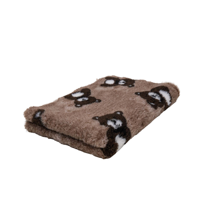 BUBA Legowisko antypoślizgowe DRY BED 28mm latte misie brązowe A95