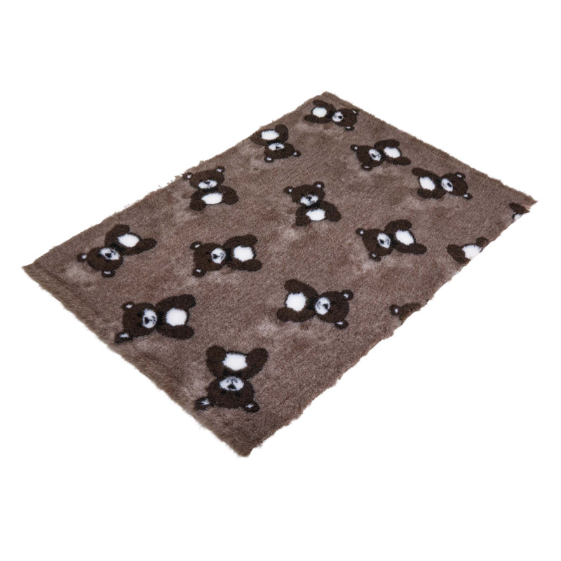 BUBA Legowisko antypoślizgowe DRY BED 28mm latte misie brązowe A95