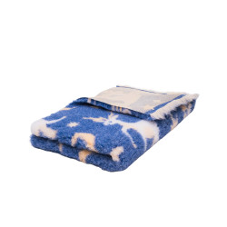 BUBA Legowisko antypoślizgowe DRY BED 28mm granatowy w renifery XMS08