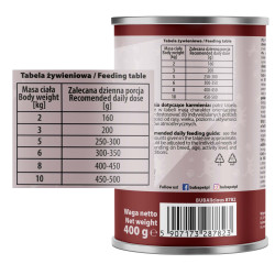 BUBAlicious Daily karma dla kota 400g z WOŁOWINĄ kawałki w sosie 8782