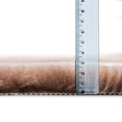 BUBA Legowisko antypoślizgowe DRY BED 28mm krata beżowo kremowa A223