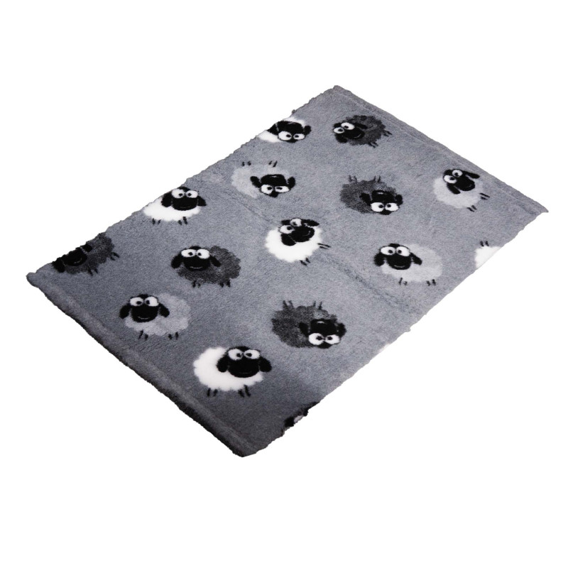 BUBA Legowisko antypoślizgowe DRY BED 28mm szary w owce A62