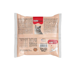 BUBAlicious Daily saszetki dla kota 100g z INDYKIEM kawałki w delikatnym sosie 8781