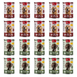 BUBAlicious Daily karma dla psa 400g MIX z DZICZYZNĄ i WOŁOWINĄ