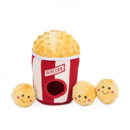 ZippyPaws pluszowa norka Kubełek popcornu ZP860