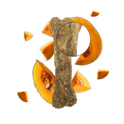 BUBAlicious Kość Puppy z bażantem z dodatkiem dyni 12cm 8747