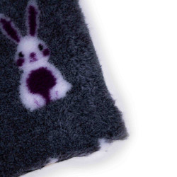 BUBA Legowisko antypoślizgowe DRY BED 28mm szary w króliki A270