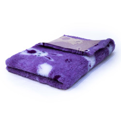 BUBA Legowisko antypoślizgowe DRY BED 28mm różowy w króliki A271