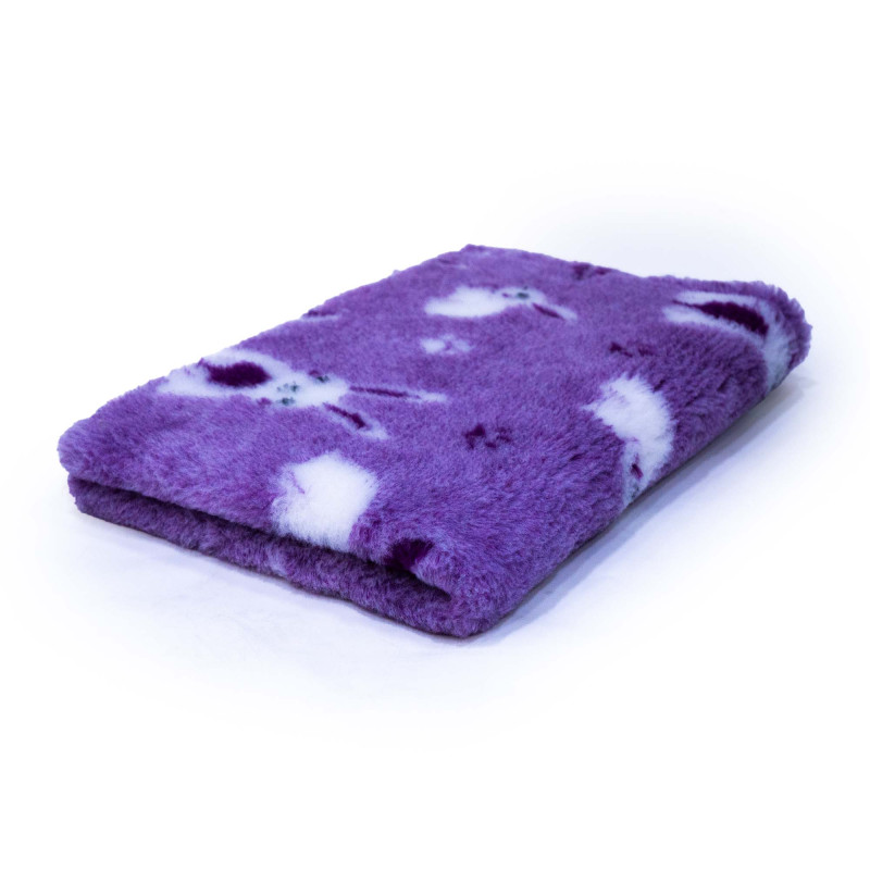 BUBA Legowisko antypoślizgowe DRY BED 28mm różowy w króliki A271