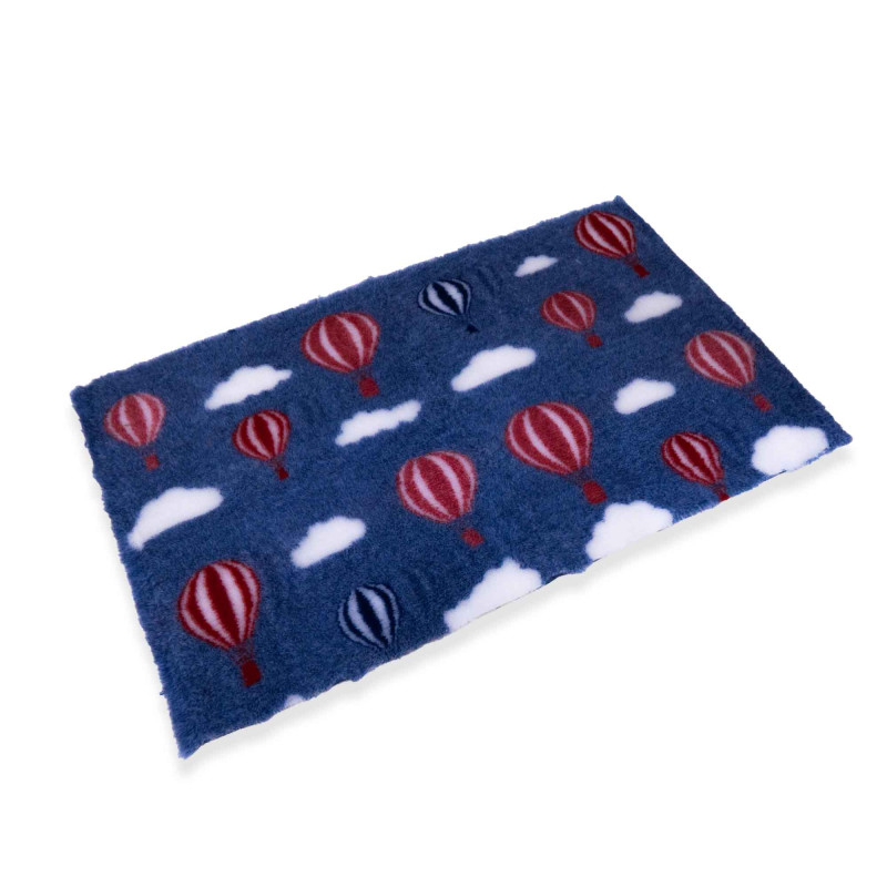 BUBA Legowisko antypoślizgowe DRY BED 28mm niebieski w balony A272