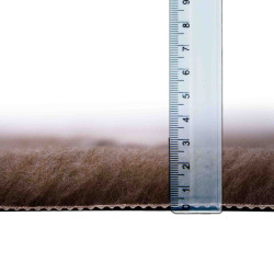 BUBA Legowisko antypoślizgowe DRY BED 28mm brązowy w alpaki A273