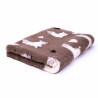 BUBA Legowisko antypoślizgowe DRY BED 28mm brązowy w alpaki A273