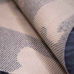 BUBA Legowisko antypoślizgowe DRY BED 28mm GOLDEN RETRIEVER szary & beżowy GR03