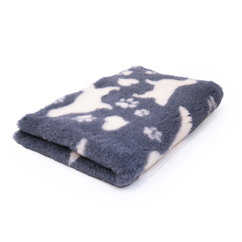 BUBA Legowisko antypoślizgowe DRY BED 28mm GOLDEN RETRIEVER szary & beżowy GR03