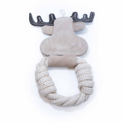 BUBA Skórzany Łoś z liną Eco-line 3586