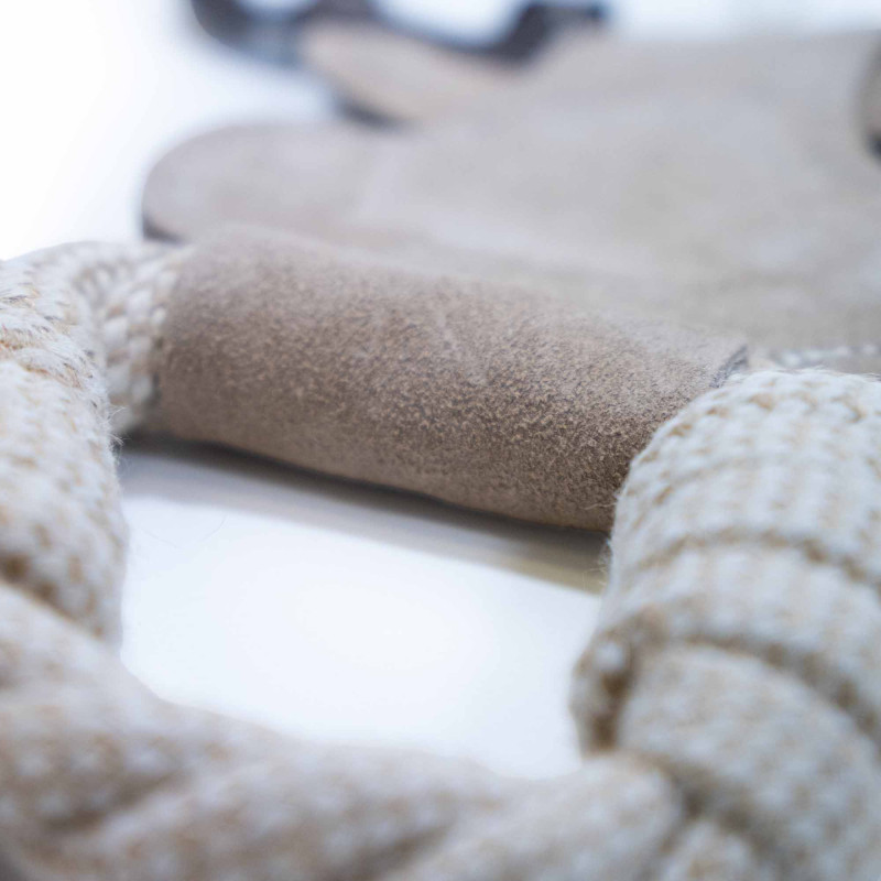 BUBA Skórzany Łoś z liną Eco-line 3586