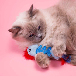 BUBA kot Zabawka ryba z ośćmi 11cm 5589