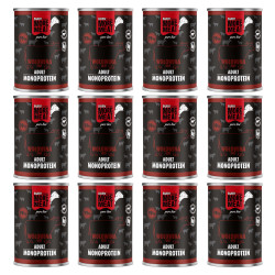BUBAlicious More Meat mono karma dla psa Pure Line 400g WOŁOWINA 3805
