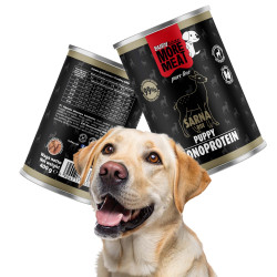 BUBAlicious More Meat mono karma dla szczeniąt Pure Line 400g PUPPY SARNA 3800