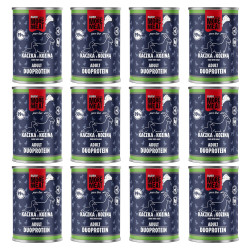 BUBAlicious More Meat duo karma dla psa Pure Line 400g KACZKA KOZA 3997