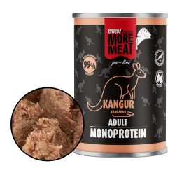 BUBAlicious More Meat mono karma dla psa Pure Line 400g KANGUR 3998