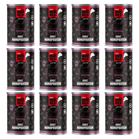 BUBAlicious More Meat mono karma dla psa Pure Line 400g KONINA 8834
