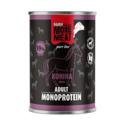 BUBAlicious More Meat mono karma dla psa Pure Line 400g KONINA 8834