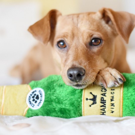 ZippyPaws pluszowa trzaskająca butelka Champagne ZP924