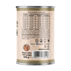 BUBAlicious LIGHT mono karma dla psa 400g SARNA 3801