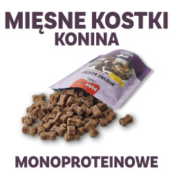 BUBAlicious monoproteinowe miękkie kostki 60g KONINA 8629