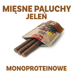 BUBAlicious Daily miękkie paluchy 3szt / 90g JELEŃ 8634