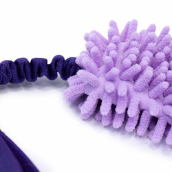 BUBA Szarpak dla psa typu MOP z amortyzatorem i piszczałką 8340