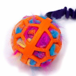 BUBA Szarpak dla psa z PIŁKĄ i amortyzatorem 8342