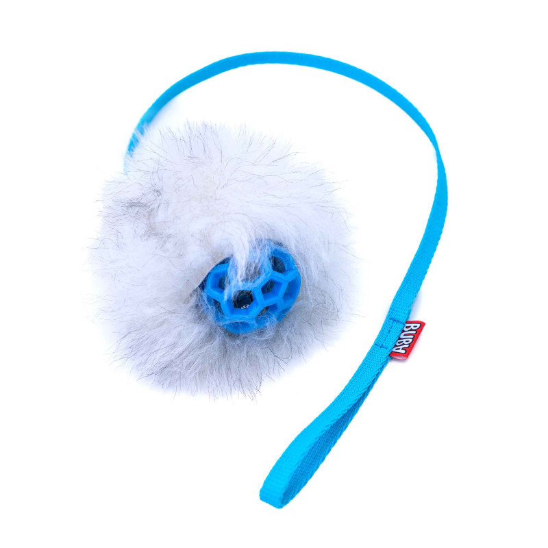 BUBA Szarpak dla kota OWCA z piłką i dzwoneczkiem 8583