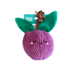 ZippyPaws Zabawka dla psa Śliwka z liną ZP1171