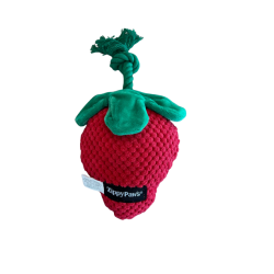 ZippyPaws Zabawka dla psa Truskawka z liną ZP1172