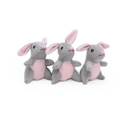 ZippyPaws Pluszowa norka Marchewka z zajączkami ZP230