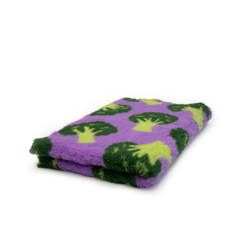 BUBA Legowisko antypoślizgowe DRY BED 28mm brokuły fiolet A47