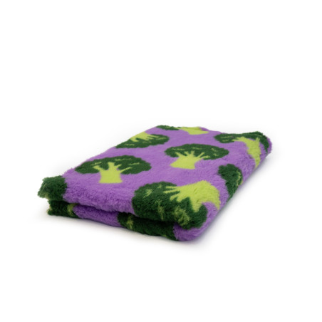 BUBA Legowisko antypoślizgowe DRY BED 28mm brokuły fiolet A47