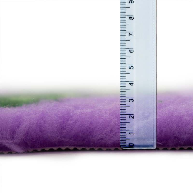 BUBA Legowisko antypoślizgowe DRY BED 28mm brokuły fiolet A47