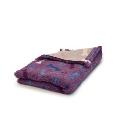 BUBA Legowisko antypoślizgowe DRY BED 28mm róż kości & łapy A98