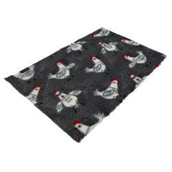 BUBA Legowisko antypoślizgowe DRY BED 28mm kury szare A281