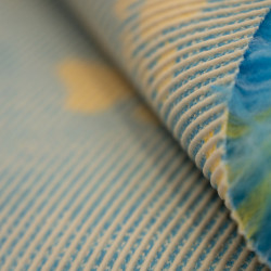 BUBA Legowisko antypoślizgowe DRY BED 28mm błękit kości & łapy A22