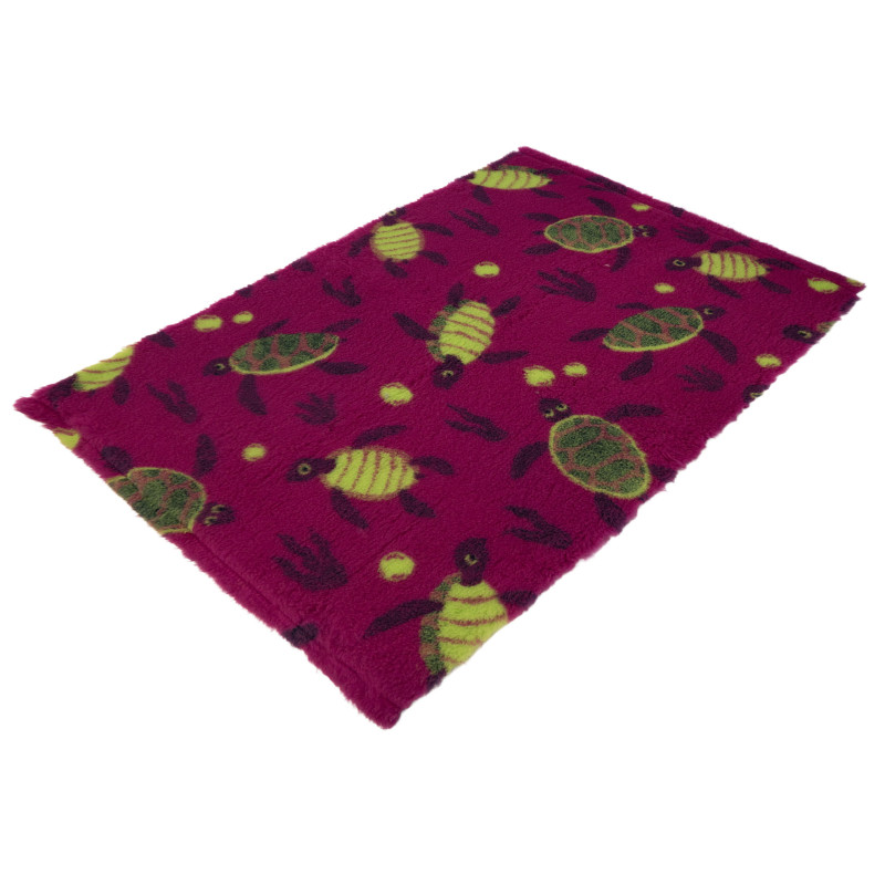 BUBA Legowisko antypoślizgowe DRY BED 28mm żółwie bordo A279